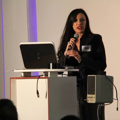 Silvija Gelevski sharing insights on winning UN and World Bank contracts.